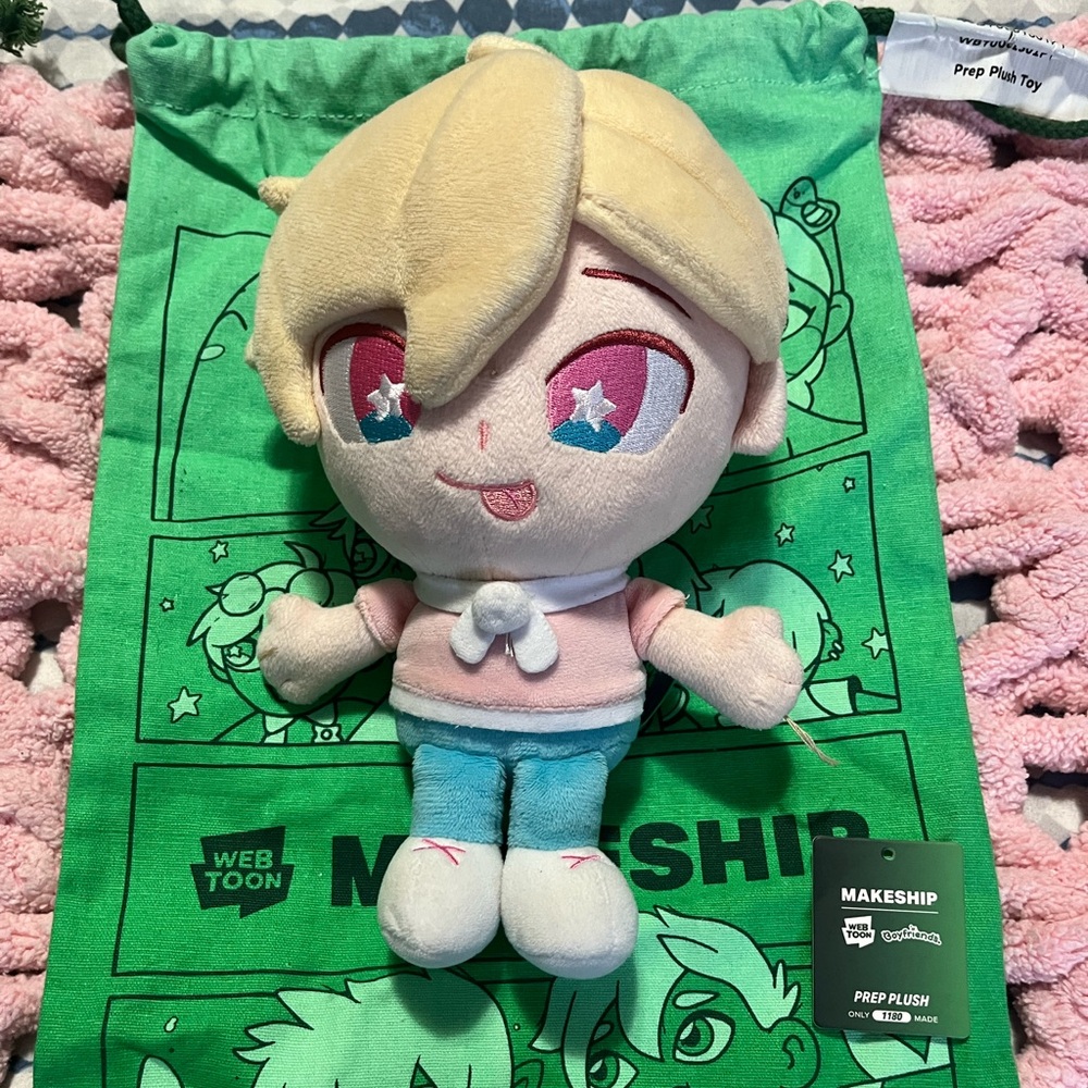Rare Full Set Makeship Refrainbow Boyfriends Plushies 2022 and Original bags - Picture 3 of 10